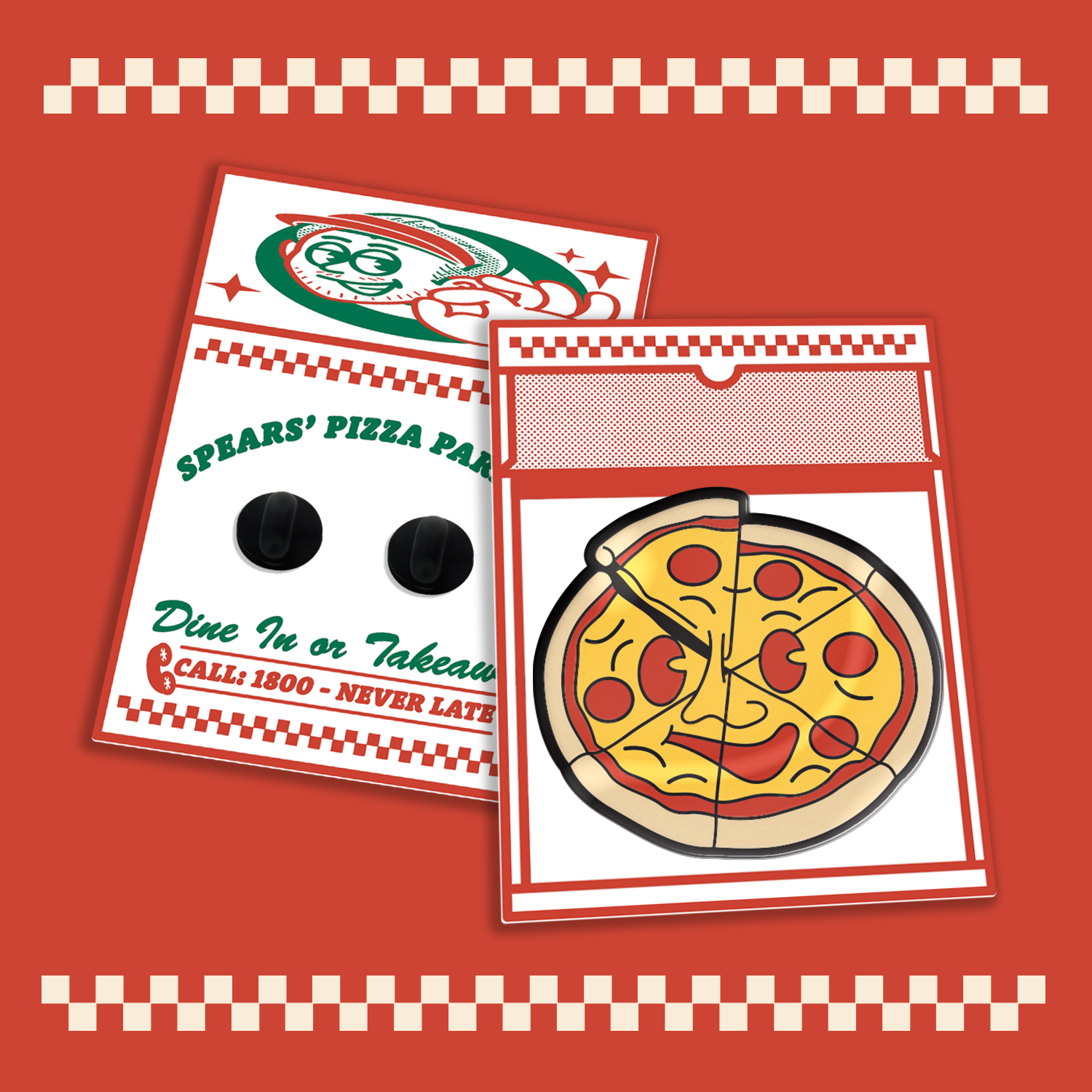 Spearhead Sundays Pizza Pin [PRE-ORDER ONLY]