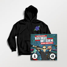 Load image into Gallery viewer, DEATH THREATS · Hoodie + Digital Download
